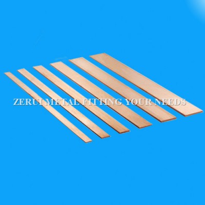 Copper Flat Bus Bar with High Electrical Conductivity