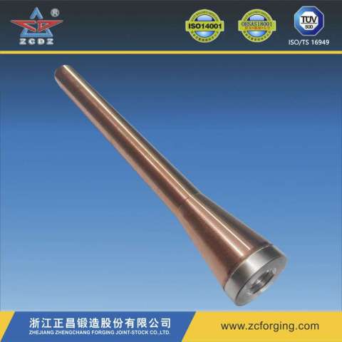 Foring Copper Fitting Bar with Machind