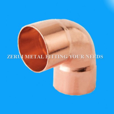 Copper Pipe Elbow Fittings for Water and Gas